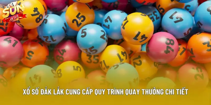 Xổ số Đắk Lắk cung cấp quy trình quay thưởng chi tiết Xổ số Đắk Lắk cung cấp quy trình quay thưởng chi tiết