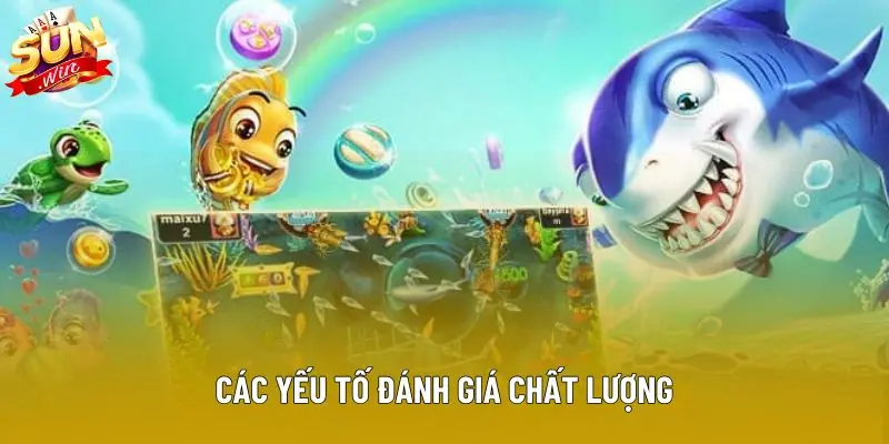 Các yếu tố đánh giá chất lượng Các yếu tố đánh giá chất lượng