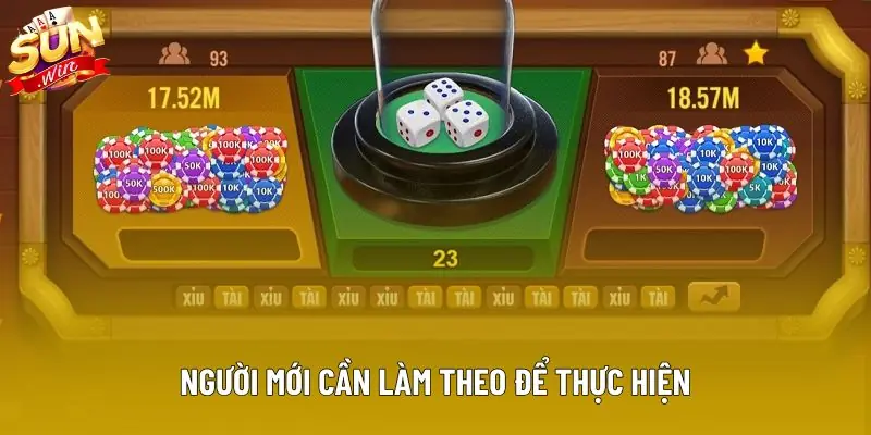 Người mới cần làm theo để thực hiện Người mới cần làm theo để thực hiện